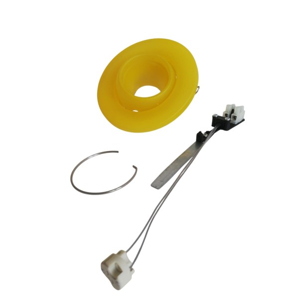 Vit adjustable recessed ceiling spotlight GX5 3 12V 50W in yellow glass